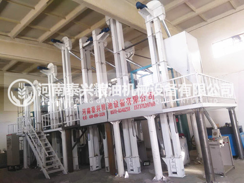青海格爾木30噸藜麥加工設備安裝案例